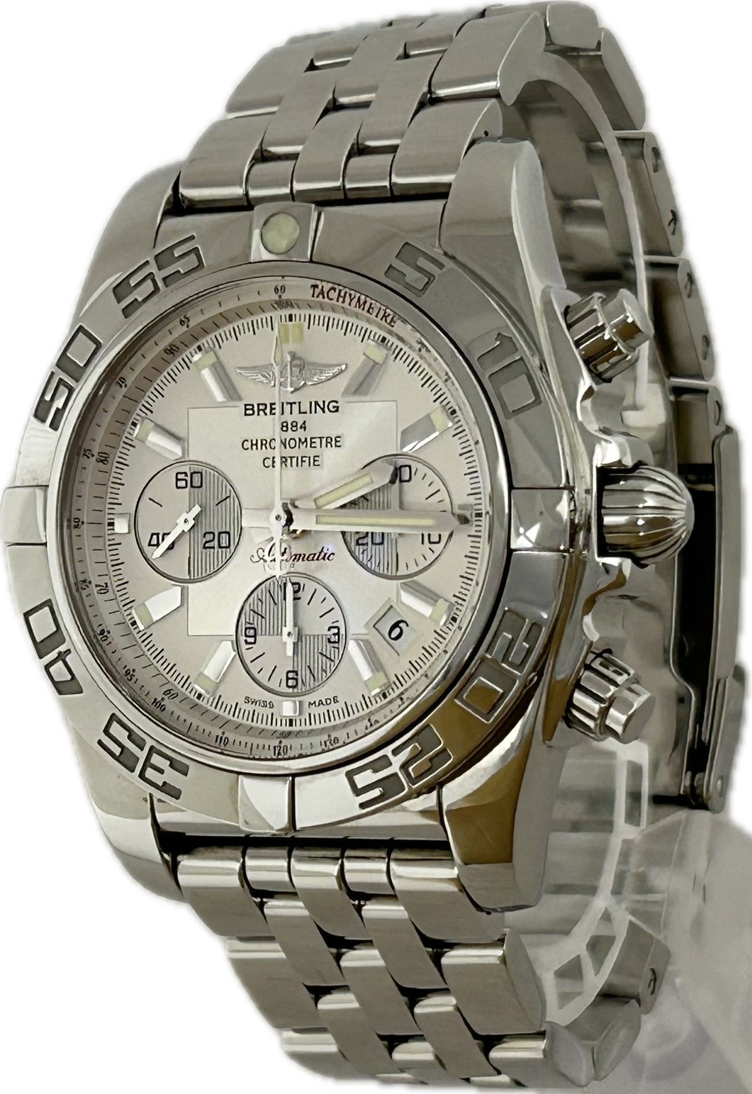 【中古】Breitling ブライトリング クロノマット 44  AB0110 メンズ ウォッチ 自動小銃一巻き A5364