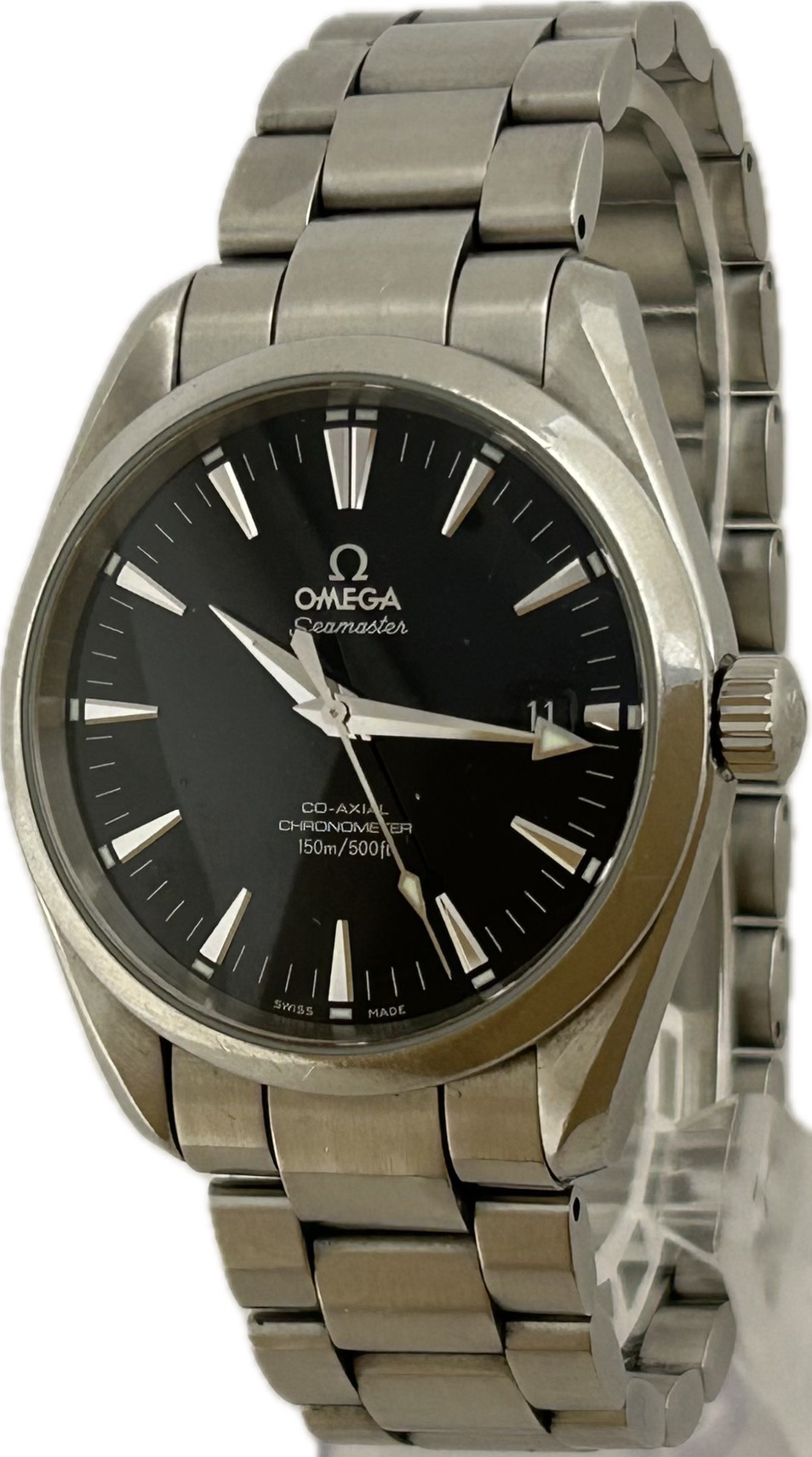 【中古】Omega ゼロ シーマスター アクアテラ コーアクシャル 2503.50 メンズ ウォッチ 自動小銃一巻き A5644