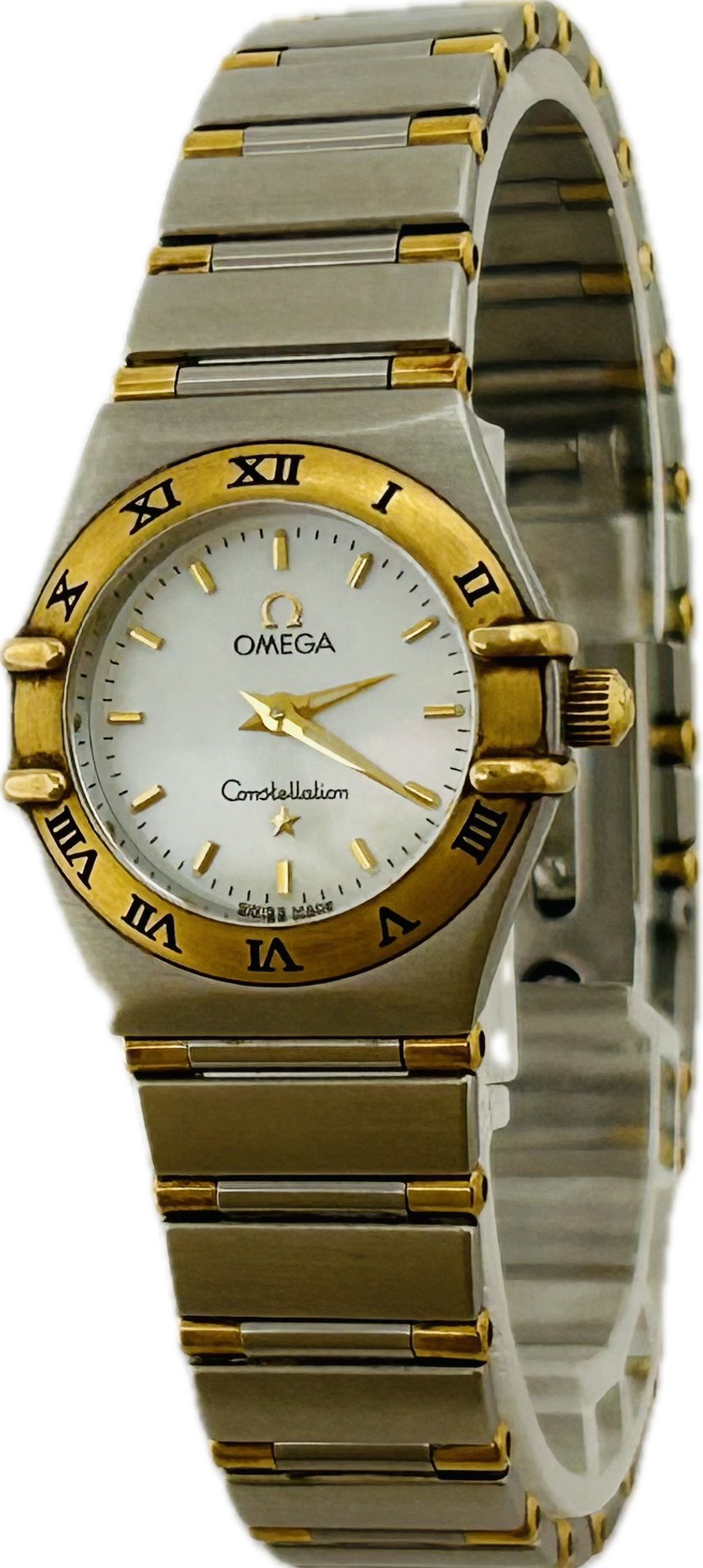【中古】Omega ゼロ コンステレーション ミニ 1362.70 レディース ウォッチ 石英 A6125