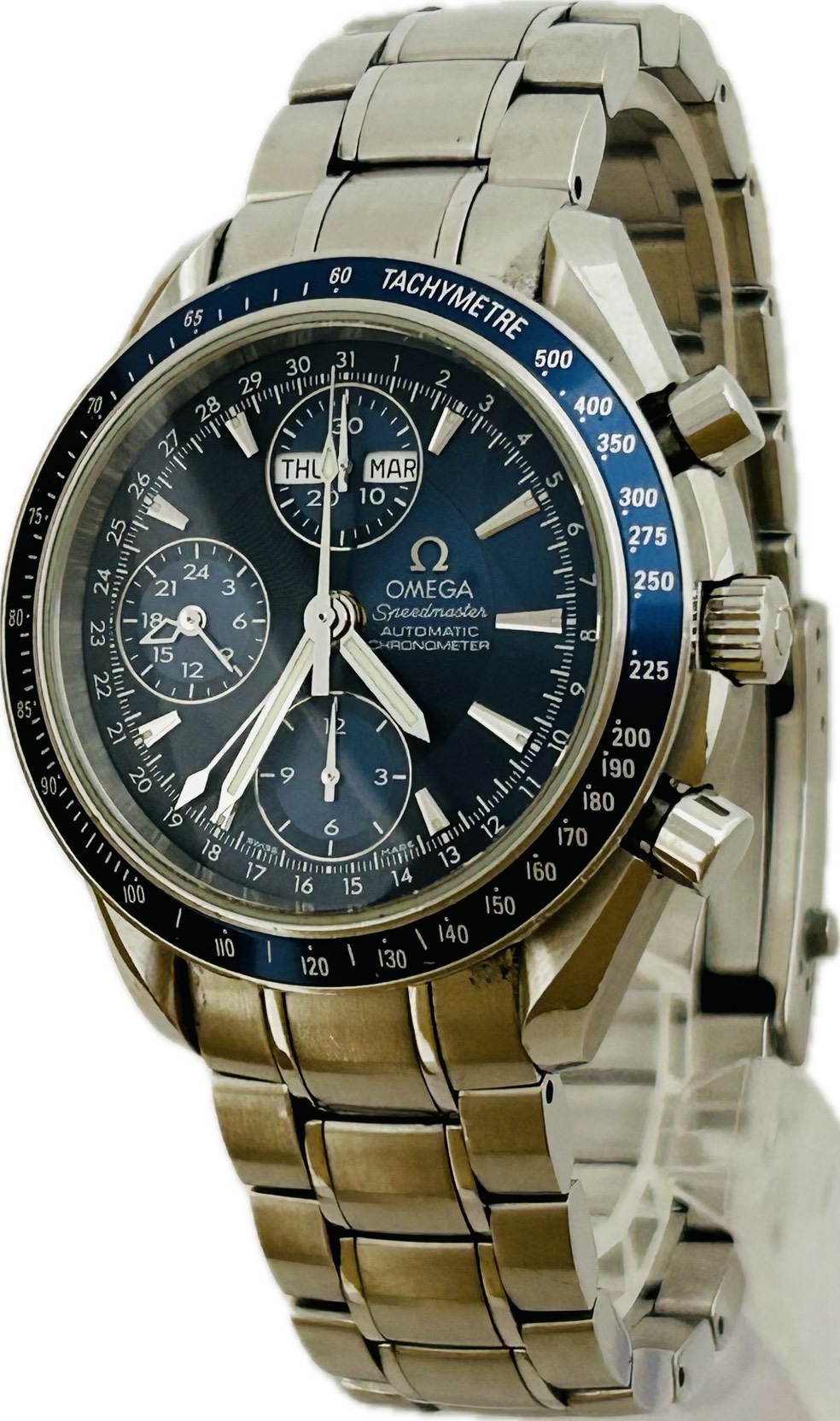 【中古】Omega ゼロ す早さ御師匠さん デイデイト 3222.80 メンズ ウォッチ 自動小銃一巻き A6163