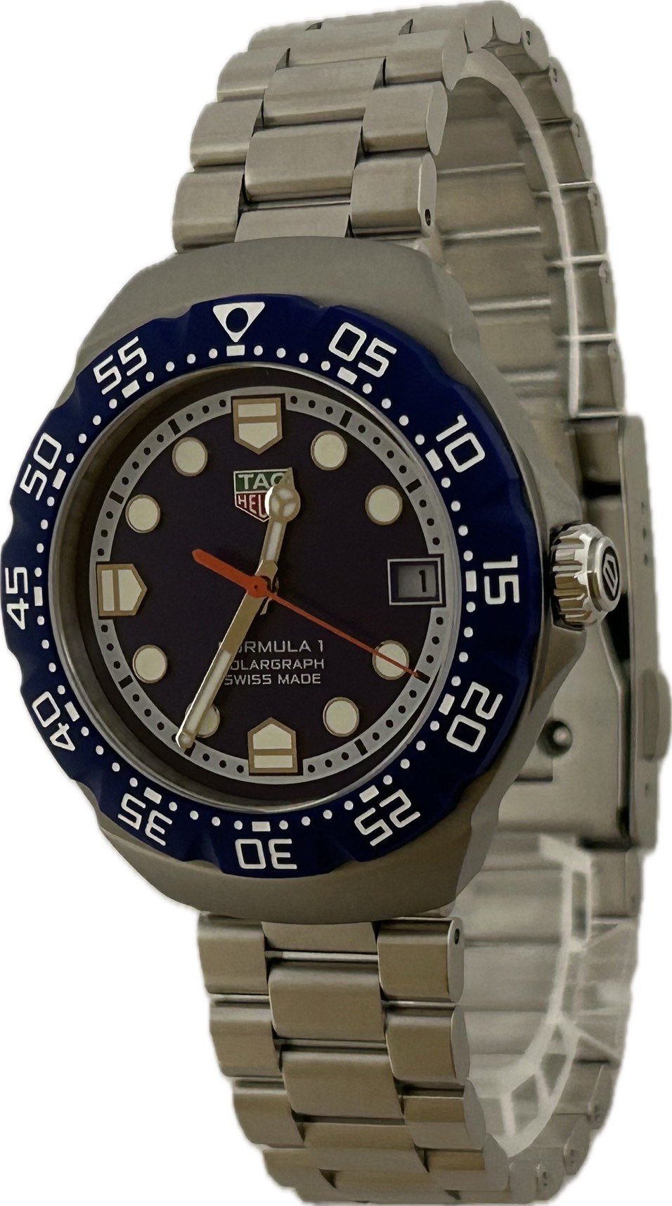 【中古】Tag Heuer タグホイヤー 数式1 ソーラーグラフ記録 WBY1112.BA0042 メンズ 石英 A6204