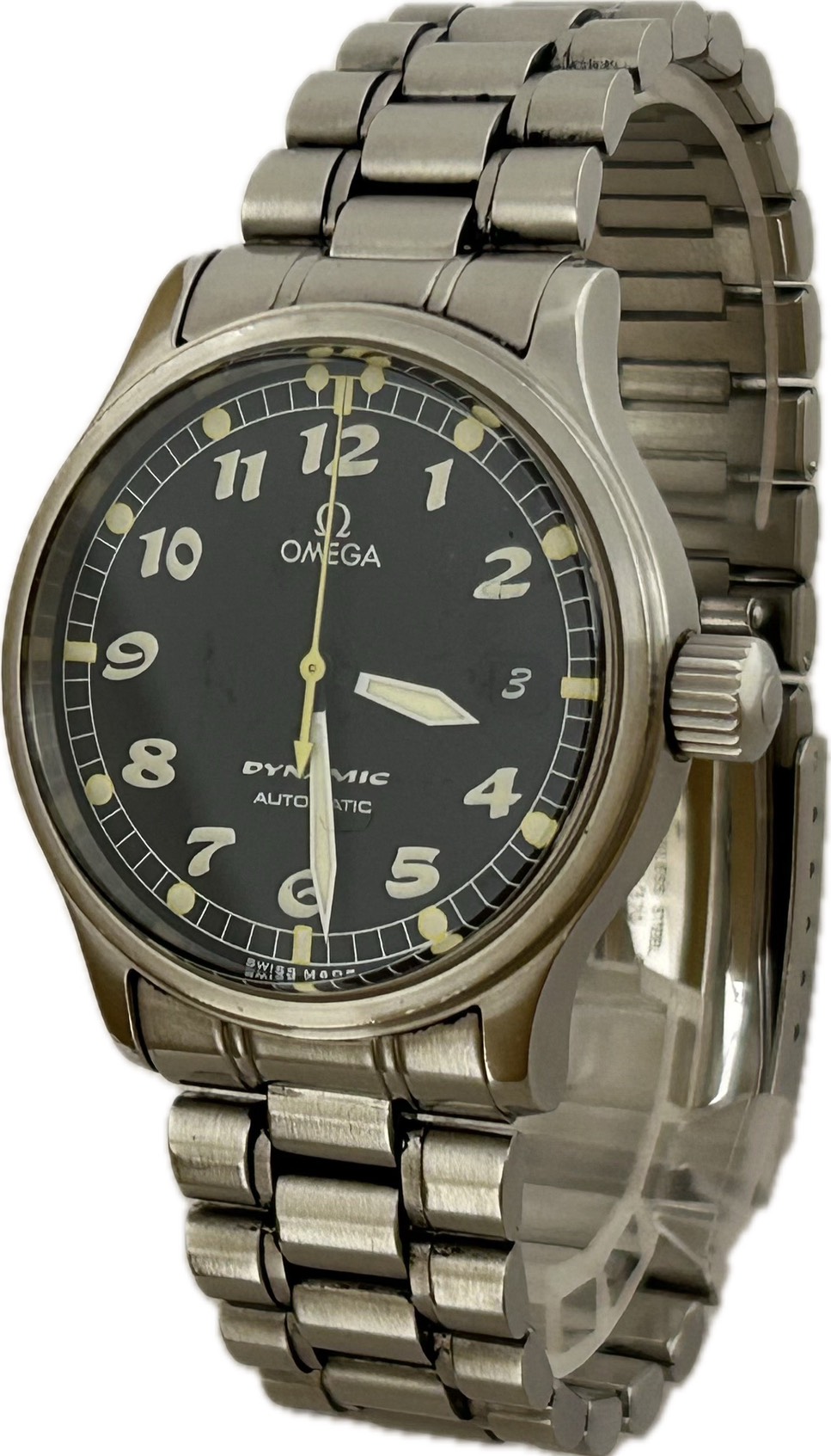 【中古】Omega ゼロ 活動的3 5200.50 ユニ一発やる  ウオッチ 自動小銃一巻き A6281