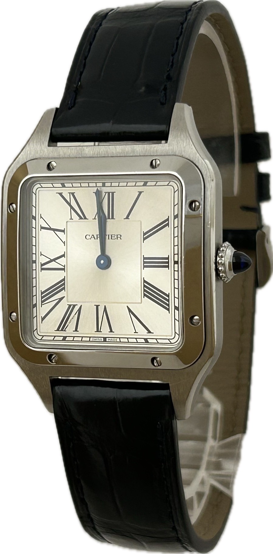 【中古】Cartier カルティエ サントス デュモン LM WSSA0022 4228 ユニ一発やる ウオッチ 石英 A6294