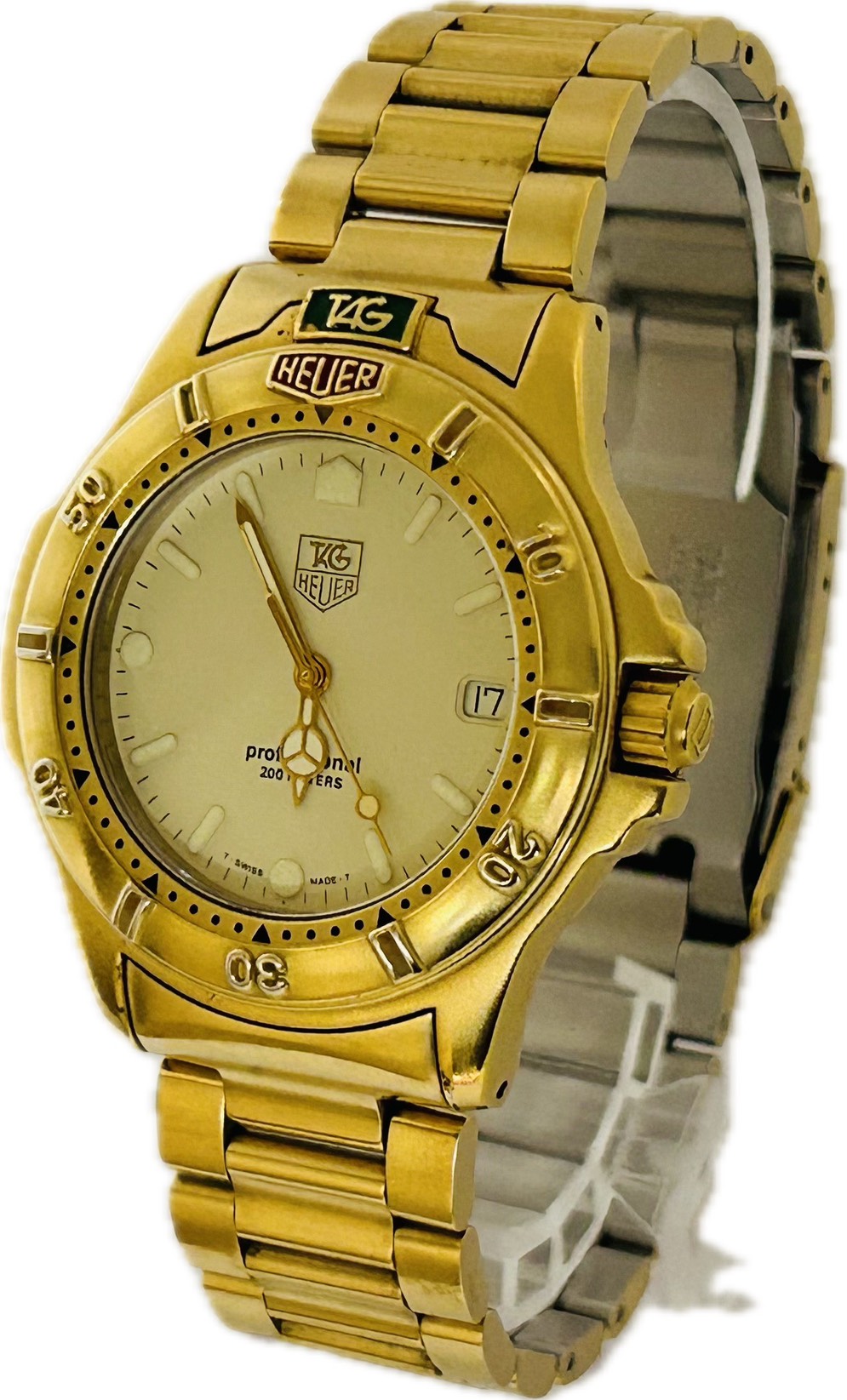 【中古】Tag Heuer タグホイヤー 職業的 4000 994.706 メンズ ウォッチ 石英 A6492