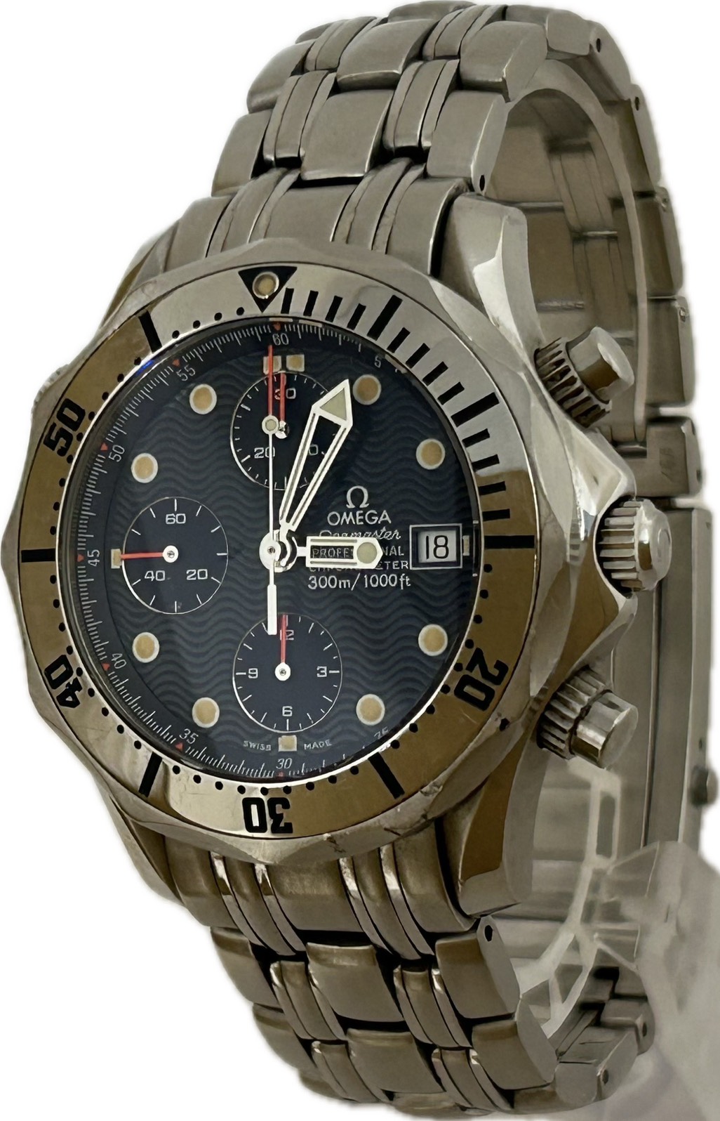【中古】Omega ゼロ シーマスター 職業的 300 2598.80 メンズ ウォッチ 自動小銃一巻き A6664