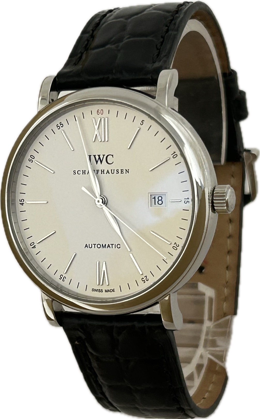 【中古】 IWC アイ・ダブリュー・シー ポートフィノ IW356501 メンズ ウオッチ 自動小銃一巻き A6665