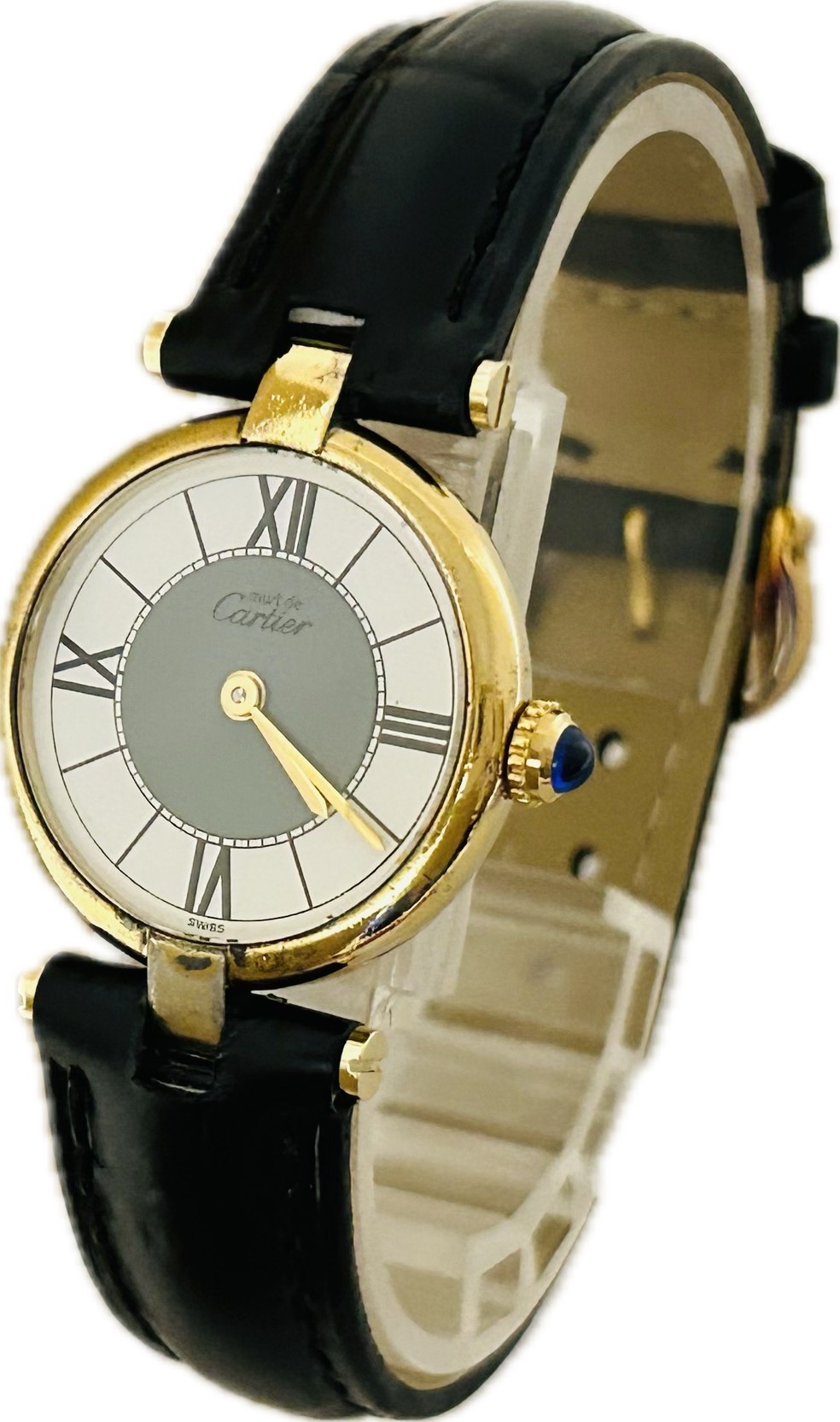 【中古】Cartier カルティエ 船檣 ドゥ カルティエ ヴァンドーム ヴェルメイユ SM 590004 レディース ウオッチ 石英 A6438