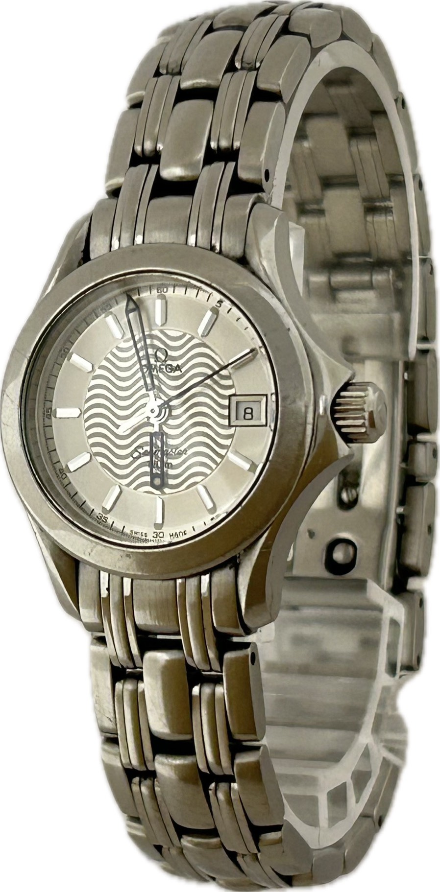 【中古】Omega ゼロ シーマスター 120M 2571.31 レディース ウォッチ 石英 A5944