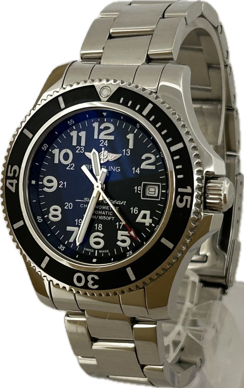 【中古】Breitling ブライトリング 百貨店綿津見 II A17365C9 BD67 メンズ ウオッチ 自動小銃一巻き A5916