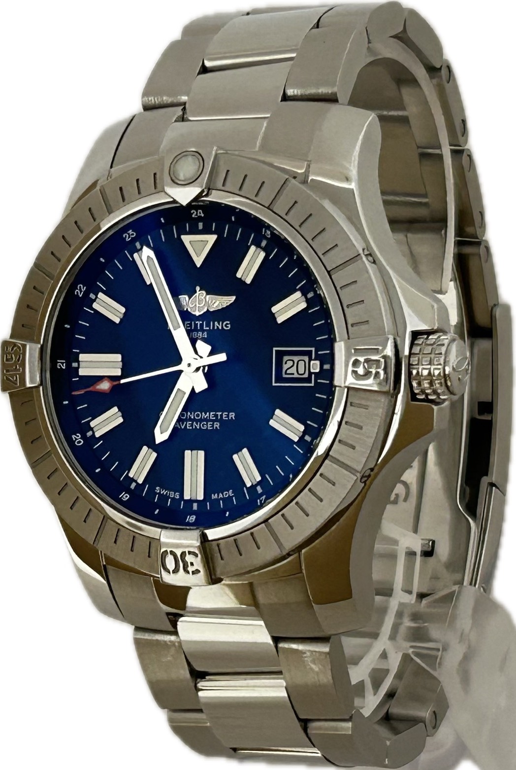 【中古】Breitling ブライトリング アベンジャー A17318  メンズ ウォッチ 自動小銃一巻き A5769