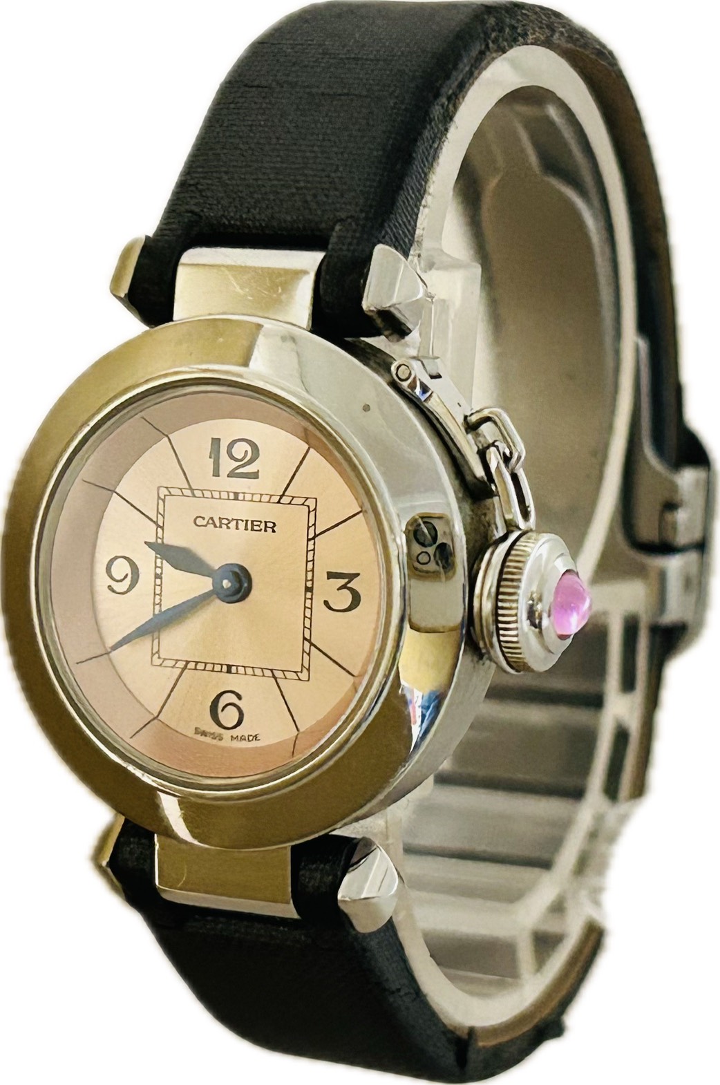 【中古】Cartier カルティエ 仕損ない パシャ W3140026  レディース ウオッチ 石英 A6699