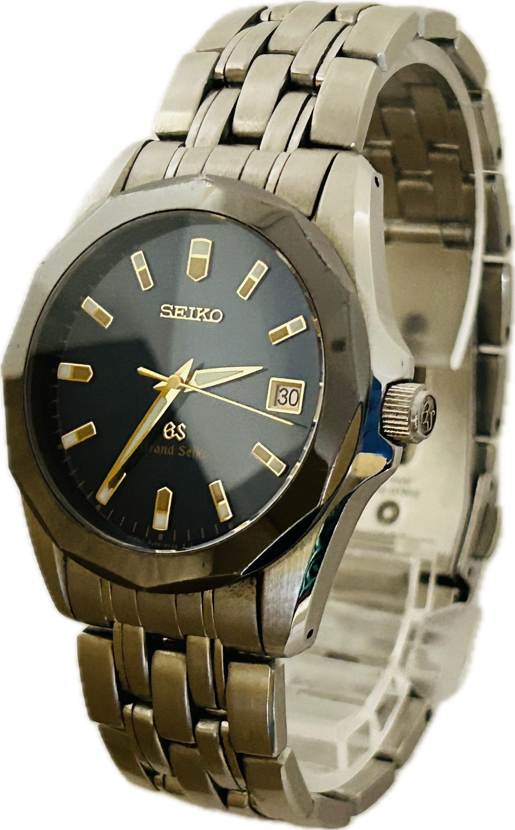 【中古】Grand Seiko 地びたセイコー 8J56-8000 SBGF003 メンズ ウオッチ 石英 A6796