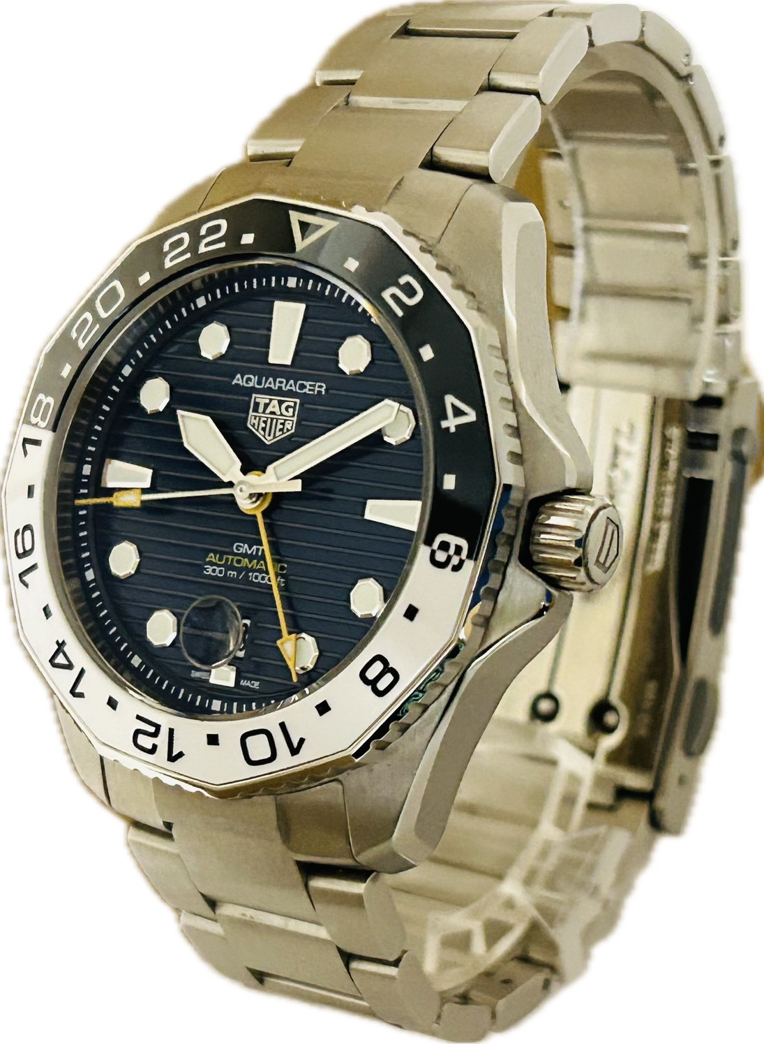 【中古】Tag Heuer タグホイヤー アクアレーサー 職業的 300 WBP2010.BA0632 メンズ ウォッチ 自動小銃一巻き A6827