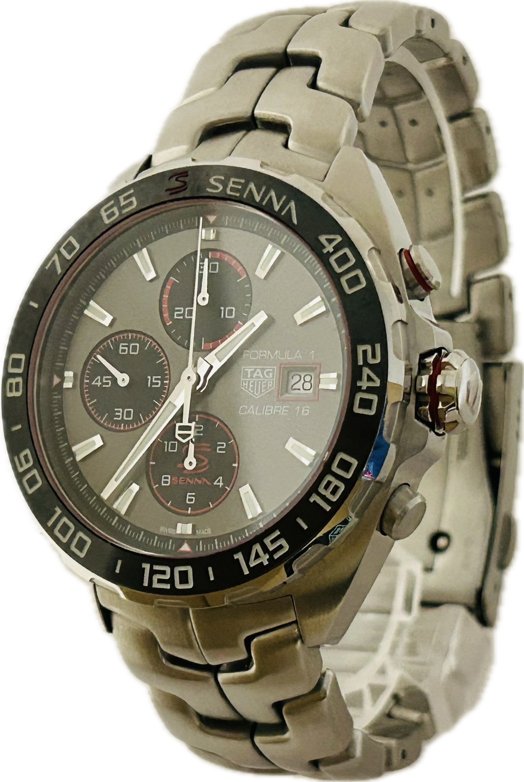 【中古】Tag Heuer タグホイヤー カレラ キャリバー16 CAZ201D.BA0633 メンズ ウォッチ 自動小銃一巻き A6847