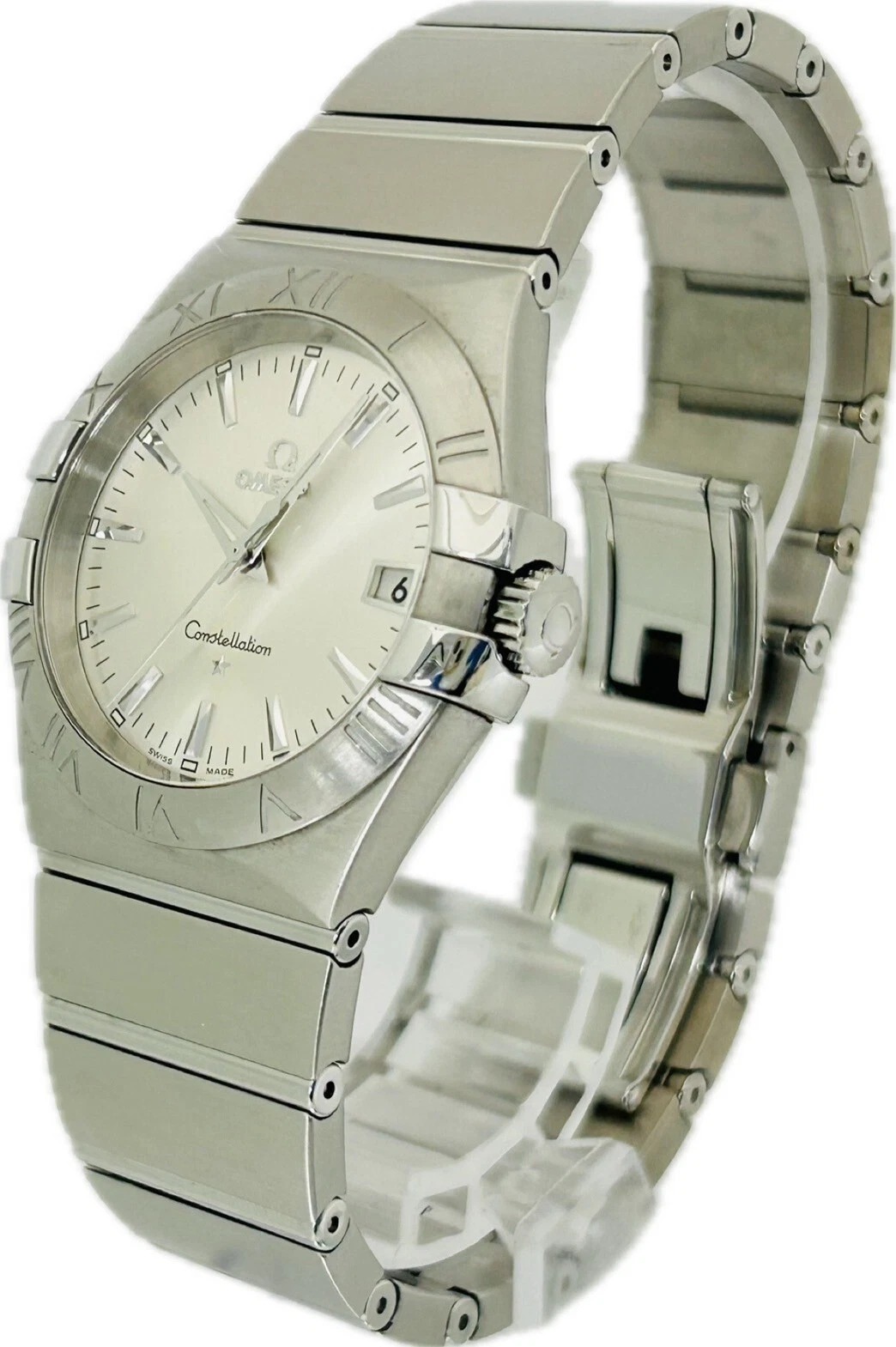 【中古】Omega オメガ コンステレーション 123.10.35.60.02.001 メンズ 腕時計 クオーツ A3399｜Watch-JPN