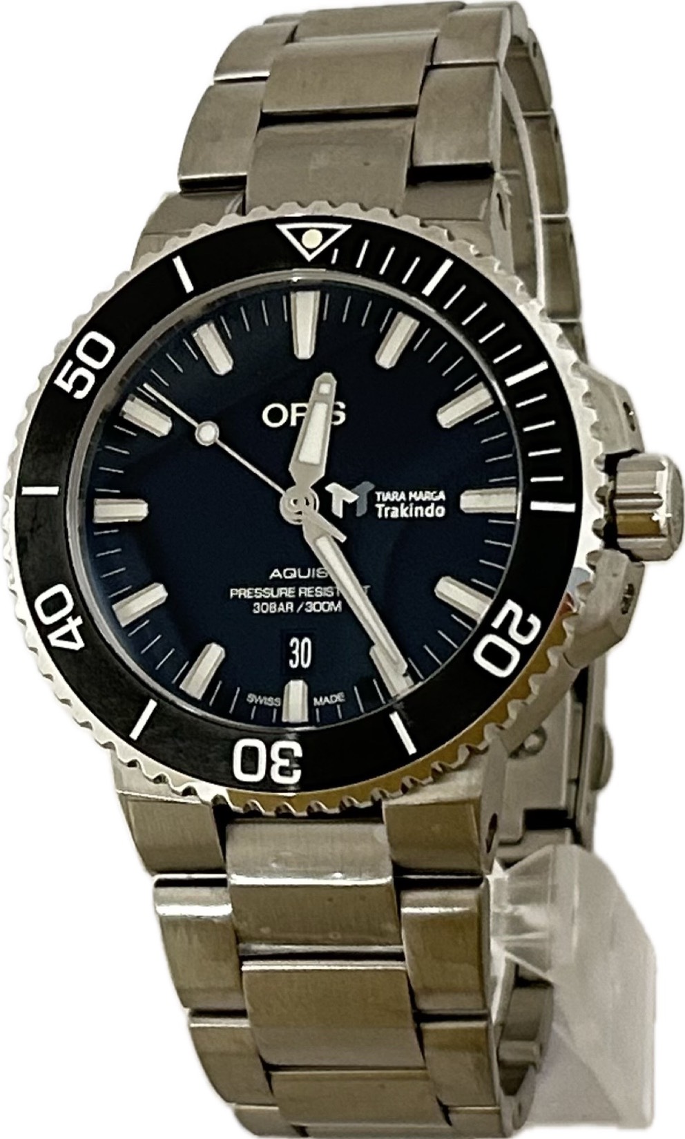 楽天市場】オリス ORIS 7730 アクイス デイト 自動巻き メンズ _837430  