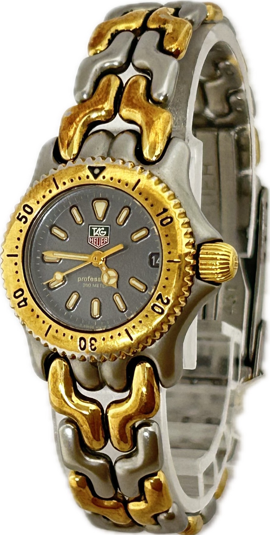 【中古】Tag Heuer タグホイヤー 職業的 200 s/el 595.208 レディース ウォッチ 石英 A4841