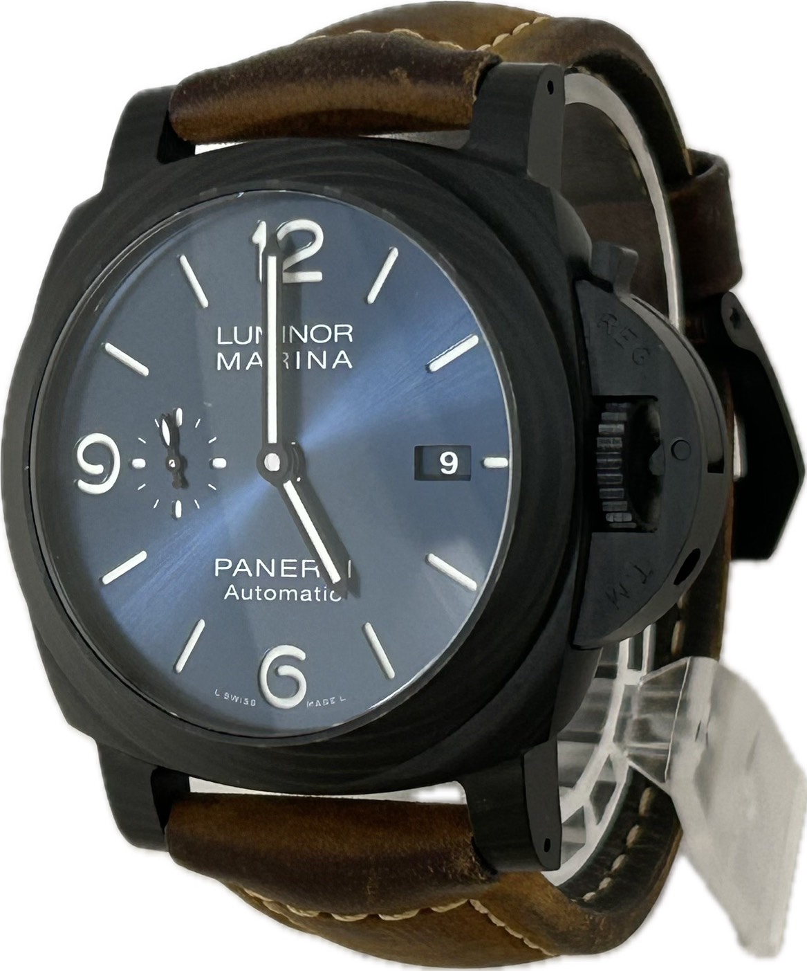 【中古】Panerai パネライ ルミノール マリーナ カーボテック ブルー ノッテ PAM01664 メンズ 腕時計 自動巻き A5258｜Watch-JPN 462,862円
