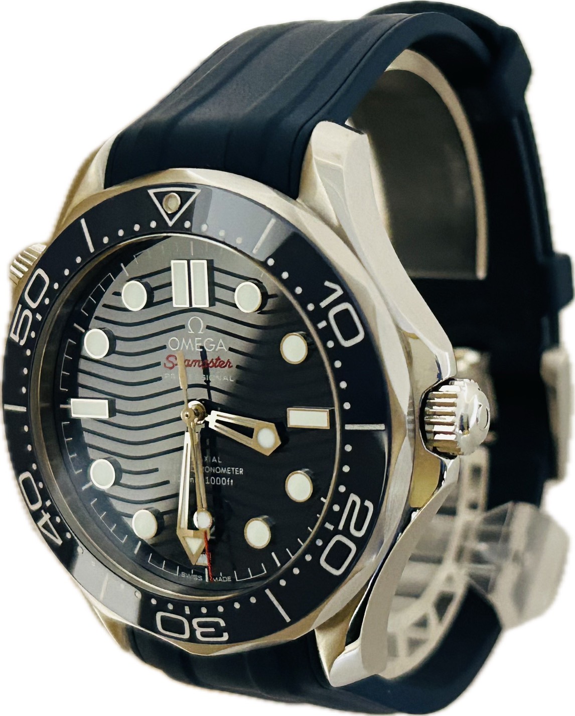【中古】OMEGA シーマスター ダイバー300M 210.32.42.20.03.001 メンズ ウオッチ 自動小銃一巻き A6730