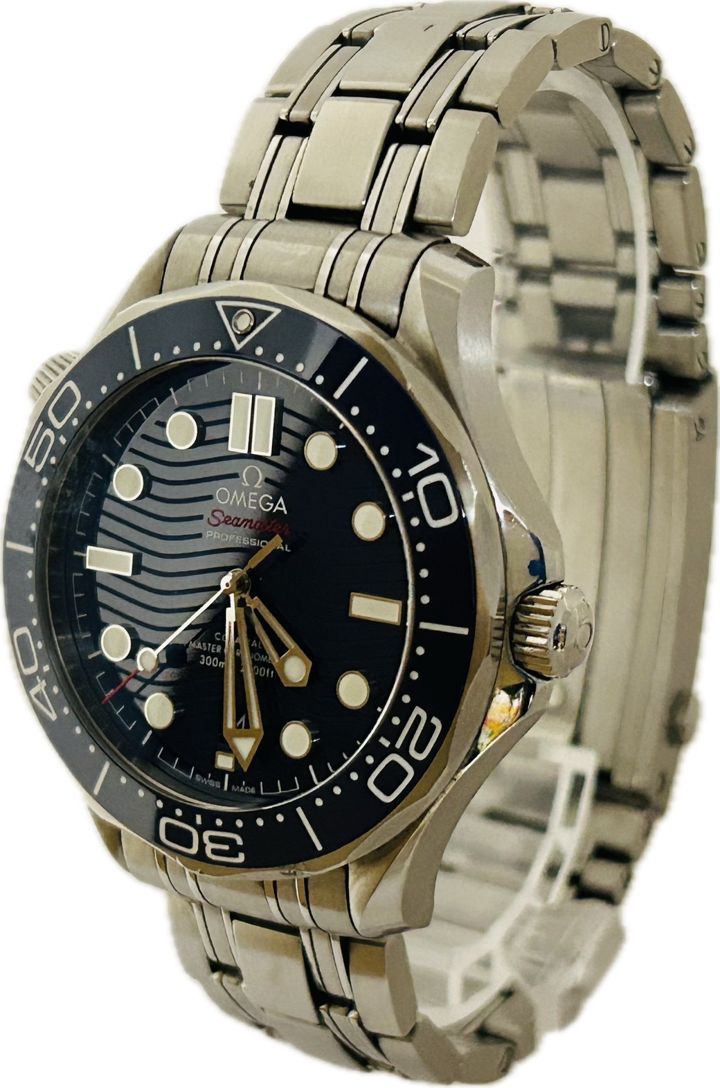 【中古】OMEGA シーマスター ダイバー 150M 210.30.42.20.03.001 メンズ ウオッチ 自動小銃一巻き A6740