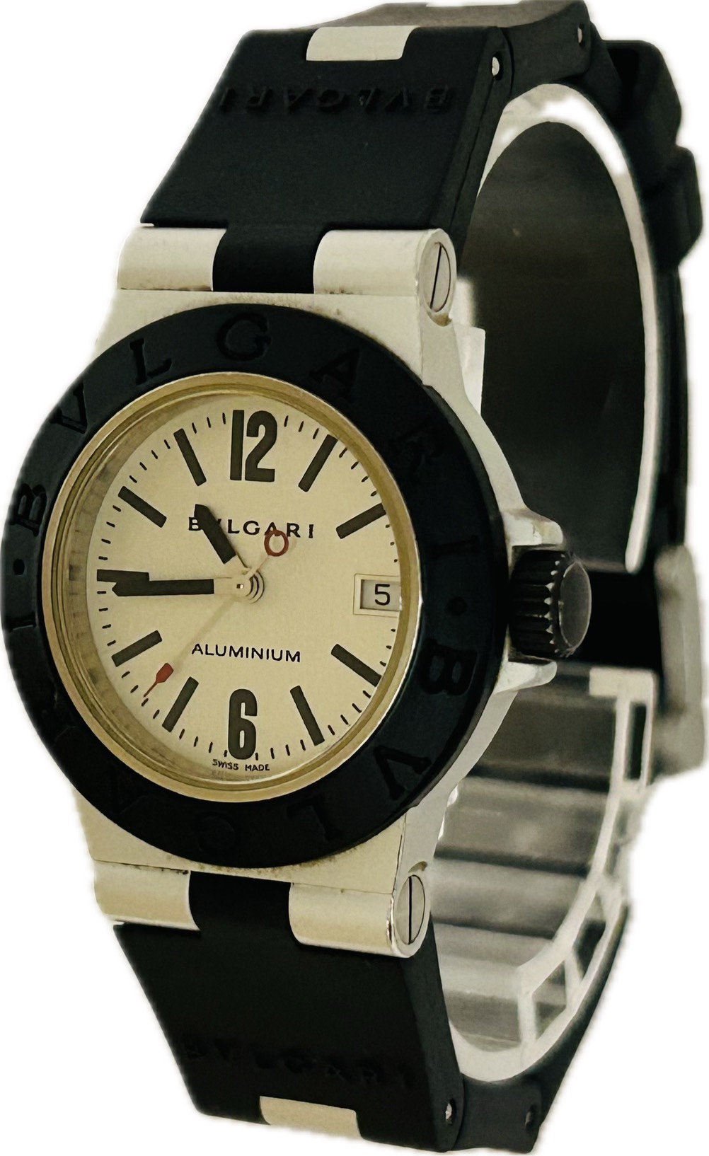 【中古】BVLGARI 軽銀 AL29A レディース ウオッチ 石英 A6748