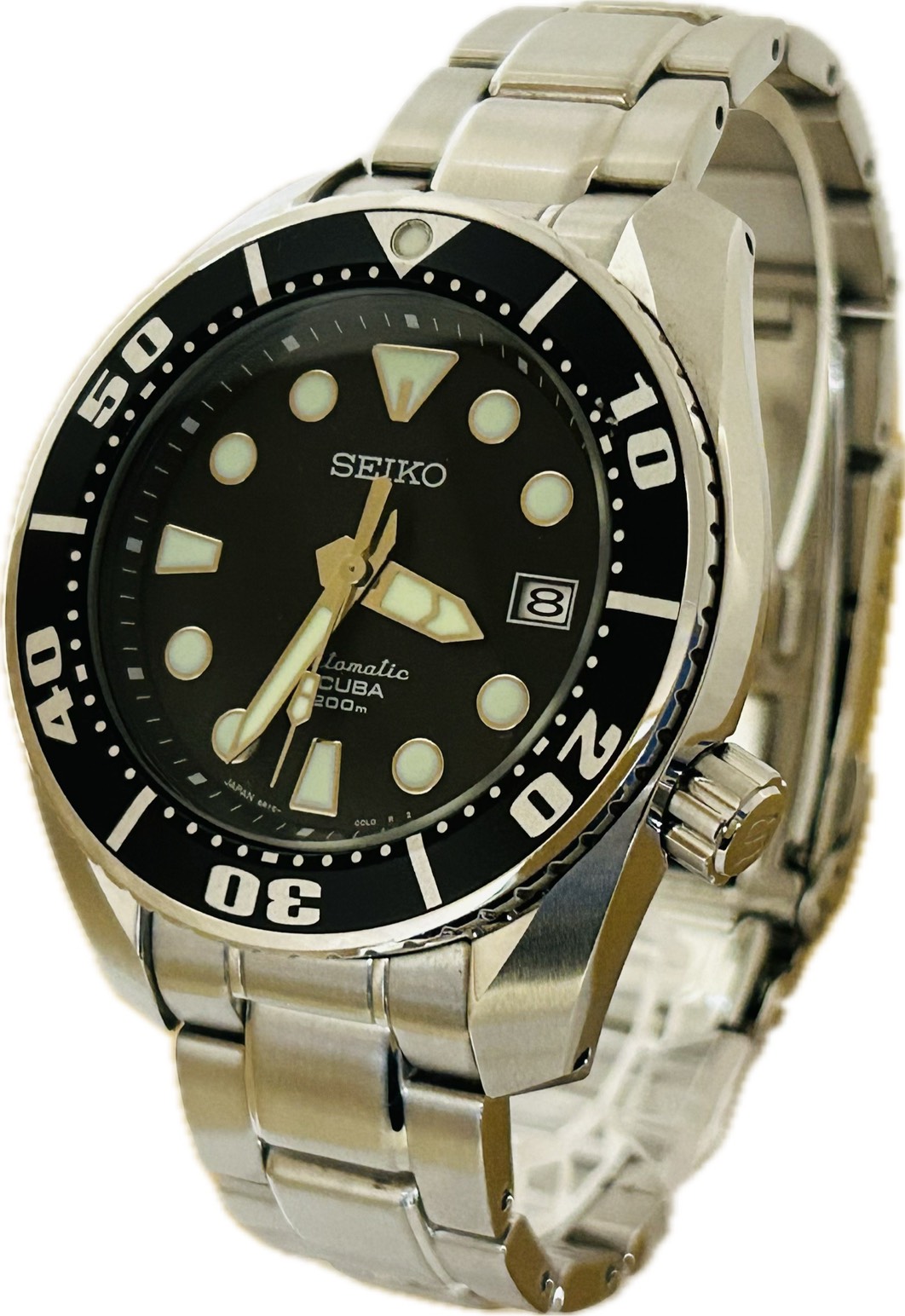 【中古】SEIKO プロスペックス ダイバー アクアラング  SBDC001 6R15-00G0 メンズ ウオッチ 自動小銃一巻き A6937