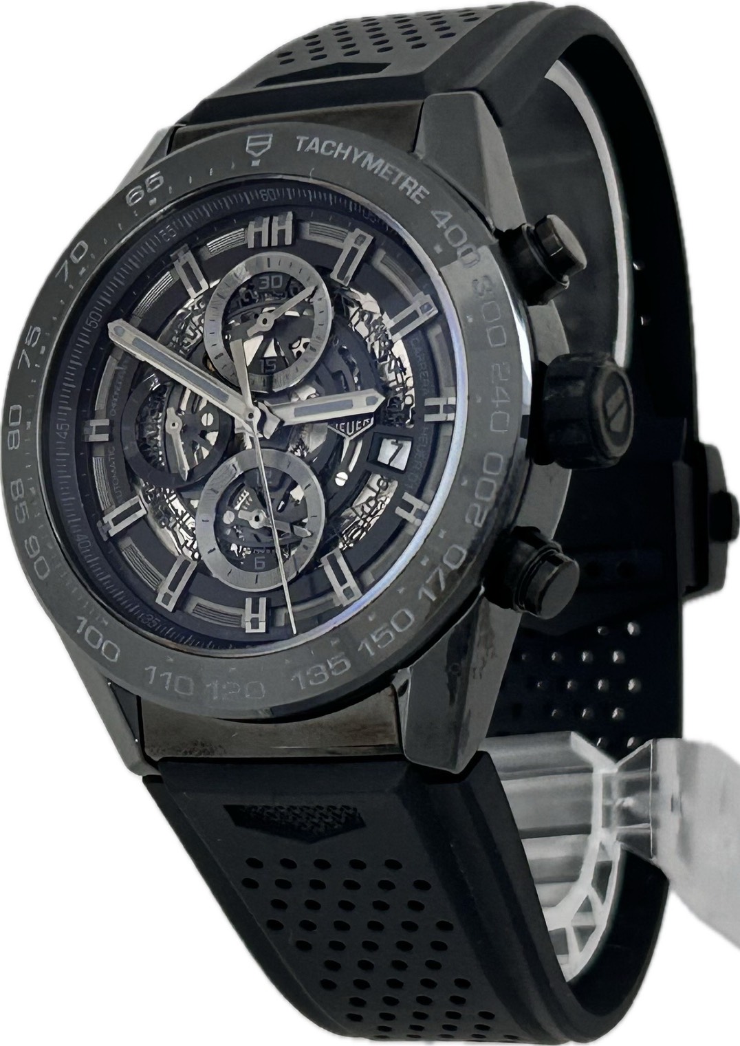 【中古】TAG HEUER カレラ ホイヤー 01 CAR2A90.FT6071 メンズ 腕時計 自動巻き A7256｜Watch-JPN 210,380円