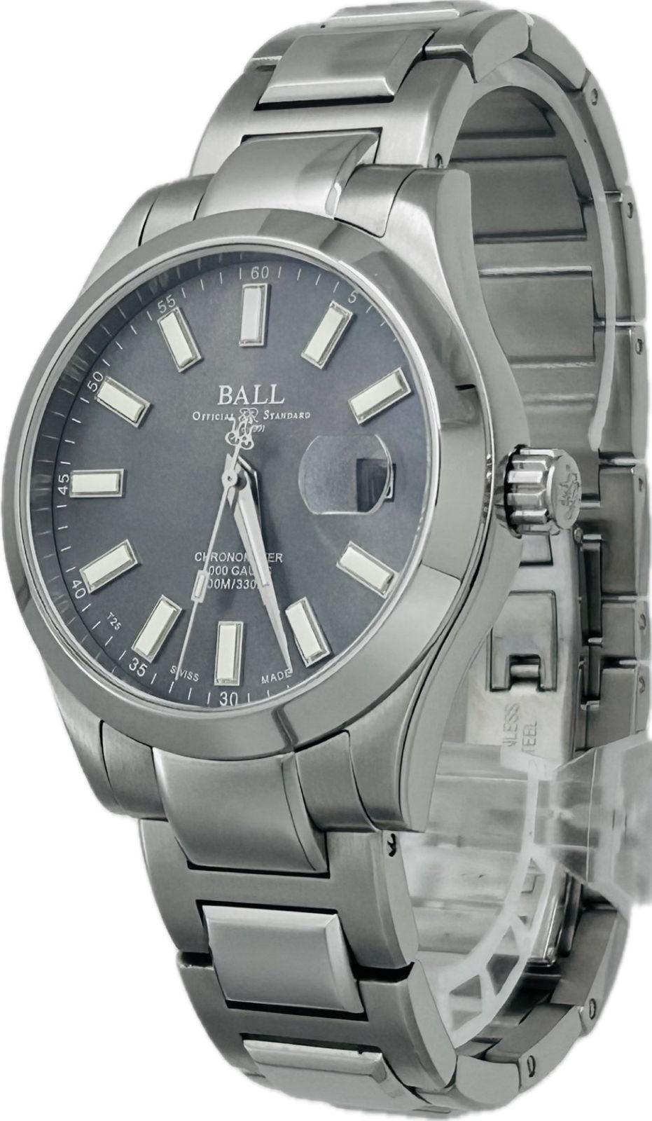 【中古】BALLWATCH エンジニア II マーベライト NM9026C-S38CJ-BK メンズ 腕時計 自動巻き A7111｜Watch-JPN