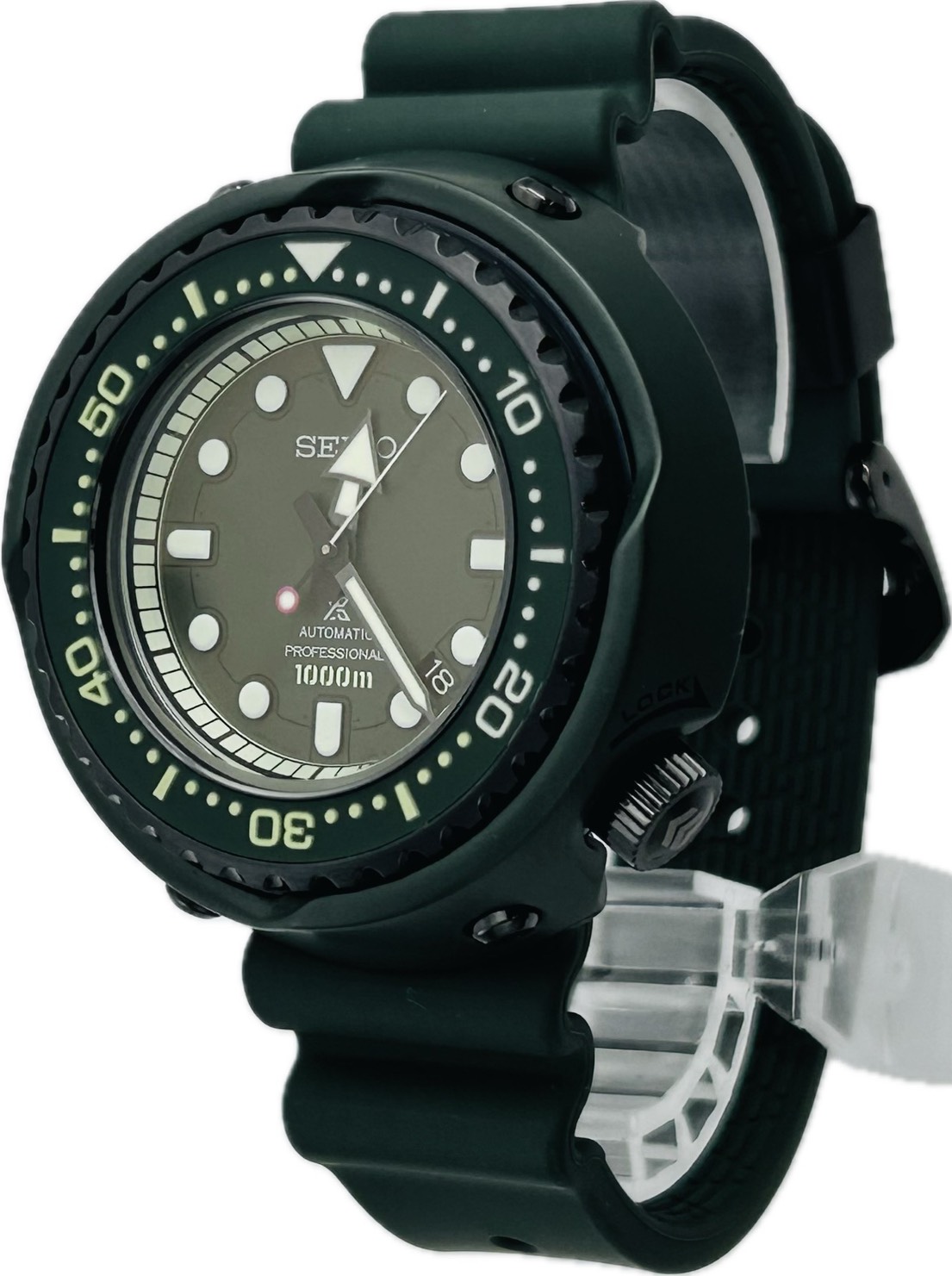 【中古】SEIKO プロスペックス マリーンマスター ザク ガンダム40周年 SBDX027 8L35-00V0 メンズ 腕時計 自動巻き A7136｜Watch-JPN