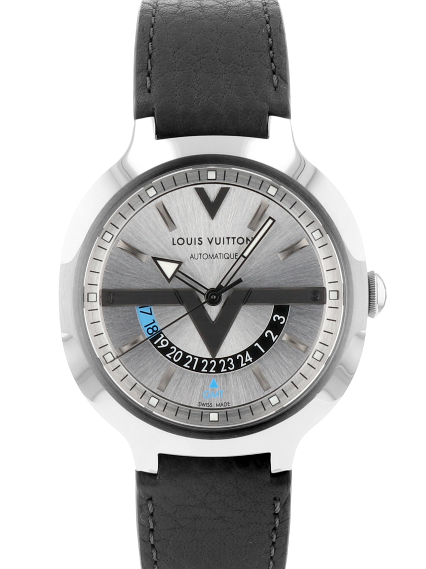 Louis Vuitton Tambour Damier Graphite Chronograph QA094Z