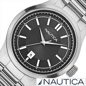 公式店舗 ノーティカ 時計 Nautica 腕時計 ノーティカ 時計 デイト クラシック スポーティ ドレス Bfd104 Classic Sporty Dress メンズ ブラック Ag アナログ シルバー プレゼント ギフト 入試 受験 成人式 お祝い 冬 腕時計を探すならウォッチラボ 楽天