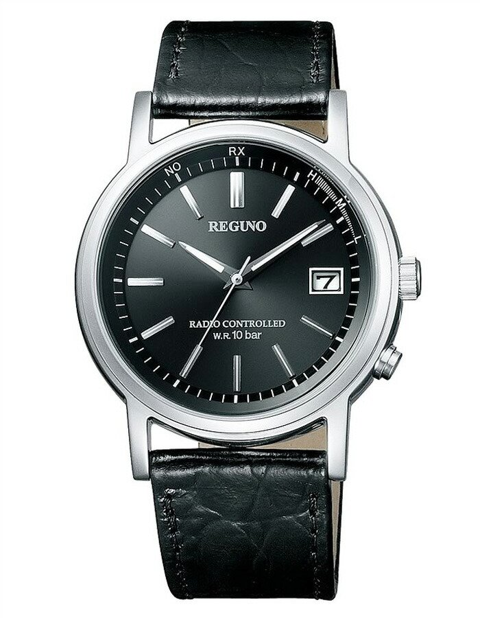 安い シチズン腕時計 Citizen時計 Citizen 腕時計 シチズン 時計 レグノ Reguno メンズ ブラック Kl7 019 50 アナログ ソーラー 電波時計 ペア カーフレザー シルバー 3針 H415 送料無料 プレゼント ギフト 卒業 入学 就職 祝い 中学生 高校生 大学生 社会人 入試