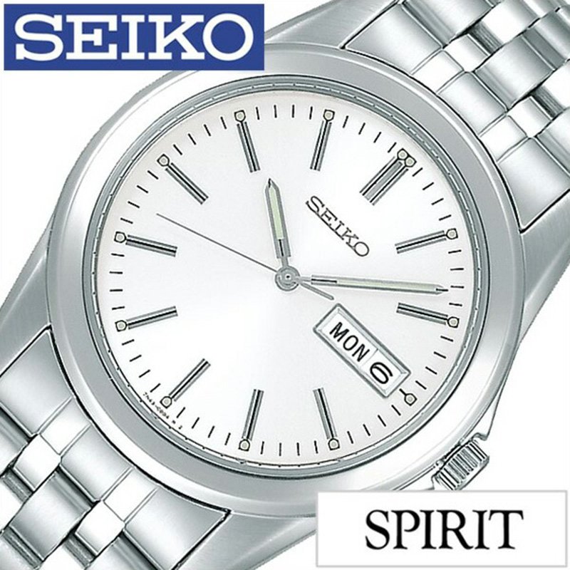 レビュー高評価のおせち贈り物 メンズ腕時計 ホワイト メンズ セイコー時計 腕時計 Seiko Spirit 時計 Seiko 腕時計 スピリット セイコー Scxc007 クリスマス お祝い 受験 入試 社会人 大学生 高校生 中学生 祝い 就職 入学 卒業 ギフト プレゼント アイボリー シンプル