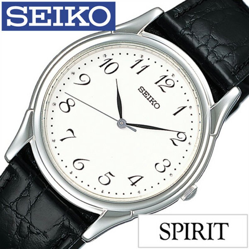 全品送料無料 セイコー スピリット 腕時計 Seiko 時計 Spirit Seiko 腕時計 セイコー時計 メンズ ホワイト Sbtb005 革 ベルト 正規品 防水 ブラック シルバー プレゼント ギフト 卒業 入学 就職 祝い 中学生 高校生 大学生 社会人 入試 受験 成人式