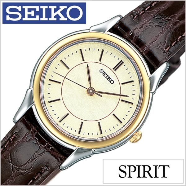 アウトレット送料無料 セイコー スピリット 腕時計 Seiko 時計 Spirit Seiko 腕時計 セイコー時計 レディース ゴールド Sttc006 革 ベルト 正規品 防水 ブラウン シルバー ゴールド プレゼント ギフト 卒業 入学 就職 祝い 中学生 高校生 大学生 社会人 お祝い 冬