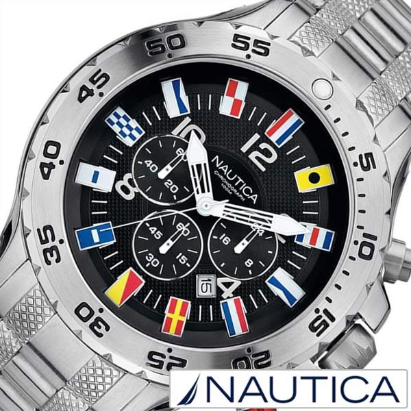 【楽天市場】ノーティカ腕時計 NAUTICA時計 NAUTICA 腕時計 ノーティカ 時計 NST クロノ フラッグ NST CHRONO