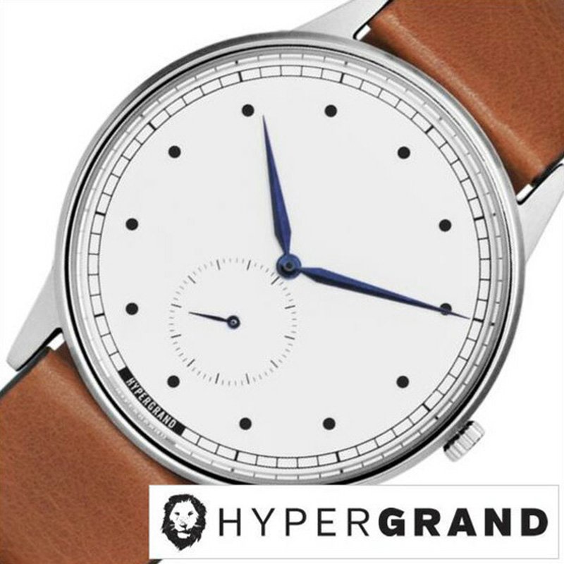 ハイパーグランド腕時計 HYPERGRAND時計 HYPER GRAND 腕時計 ハイパー グランド 時計 シグネチャー クラシックレザー SIGNATURE LEATHER メンズ レディース 男女兼用 ホワイト CWSGSWHNY シンプル お祝い プレゼント ギフト 観光 遠足 旅行
