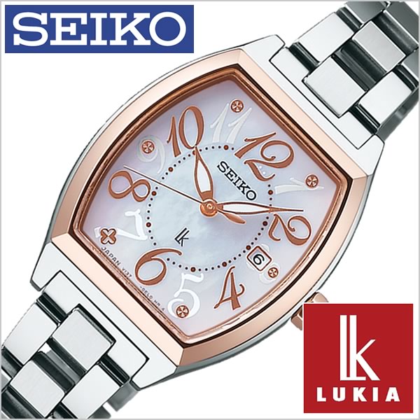 ラウンド レディース腕時計 時計 セイコー 腕時計 Seiko Seiko時計 セイコー腕時計 ルキア 社会人 大学生 高校生 中学生 祝い 就職 入学 卒業 ギフト プレゼント 送料無料 ゴールド ピンク シルバー ソーラー 防水 ベルト メタル ブランド 正規品 新作 Ssvn026 ホワイト