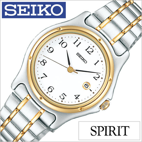 【5,100円引き】【30%OFF】 セイコー スピリット 腕時計 SEIKO 時計 SPIRIT SEIKO 腕時計 セイコー時計 レディース ホワイト SSXV028 メタル ベルト 防水 クォーツ シルバー ペア ウォッチ ゴールド ニュー スタンダード お祝い 冬 プレゼント ギフト 父の日 観光