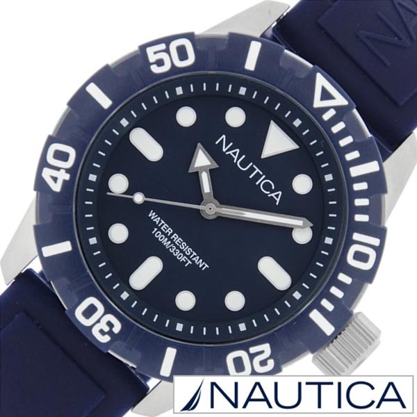 【楽天市場】ノーティカ メンズ 時計 NAUTICA 腕時計 ノーティカ時計 ジェリー NSR100 JELLY ネイビー NAD09602G