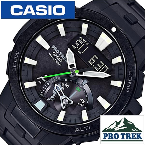 【楽天市場】カシオ プロトレック 時計 CASIO 腕時計 PROTREK PRW-7000 メンズ ブラック PRW-7000FC-1JF