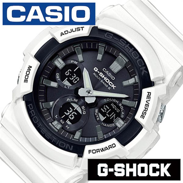 アウトレット送料無料 カシオ ジーショック 時計 Casio G Shock 腕時計 メンズ ブラック Gaw 100b 7ajf 正規品 定番 Gショック スタンダード スポーツウォッチ アクティブ アウトドア カジュアル ソーラー アナログ デジタル アナデジ 電波時計 モノトーン プレゼント