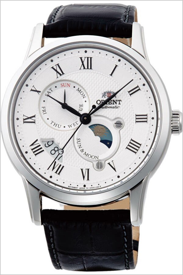 【楽天市場】オリエント 腕時計 クラシック サンアンドムーン ORIENT 時計 CLASSIC SUN & MOON メンズ ホワイト RN