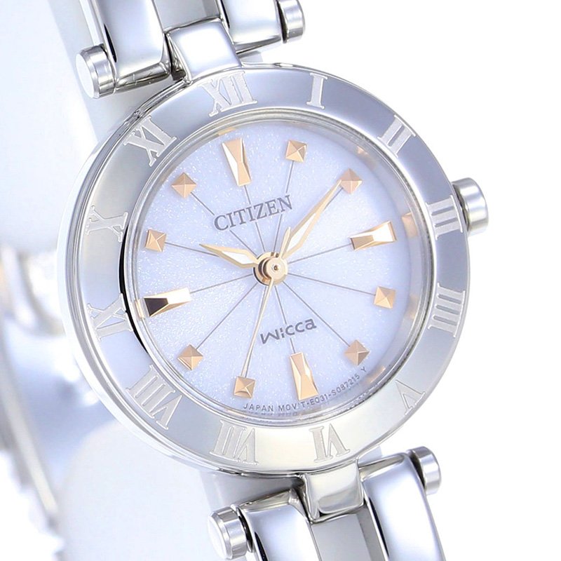 シチズン ウィッカ 腕時計 Citizen Wicca 時計 レディース Na15 1572c 正規品 おすすめ 人気 ブランド おしゃれ かわいい キラキラ 女子 華奢 シック 仕事 ソーラー プレゼント ギフト 卒業 入学 就職 祝い 中学生 高校生 大学生 社会人 お祝い 冬