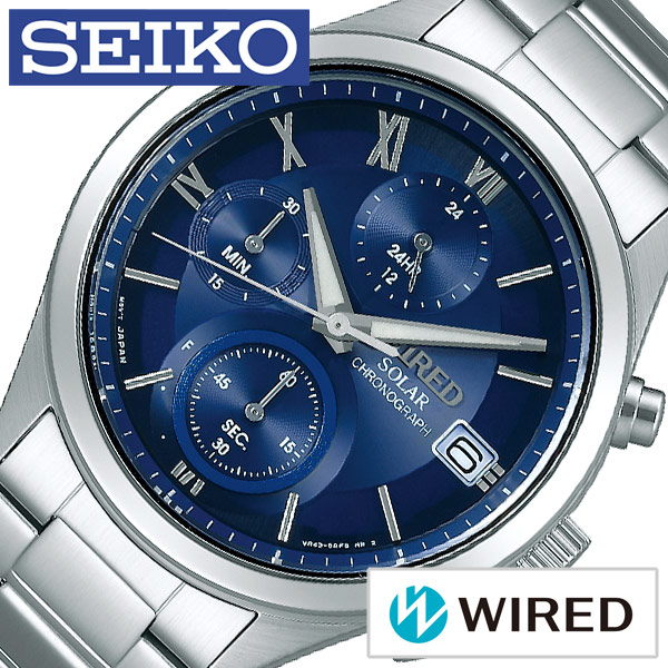 爆売り 楽天市場 セイコー ワイアード ペアモデル ソーラー 時計 Seiko Wired 腕時計 メンズ シルバー Agad096 アナログ ペアウォッチ カップル クロノ ラウンド ビジネス ファッション 人気 誕生日 記念日 祝い プレゼント中学生 高校生 大学生 就活 就職 入試