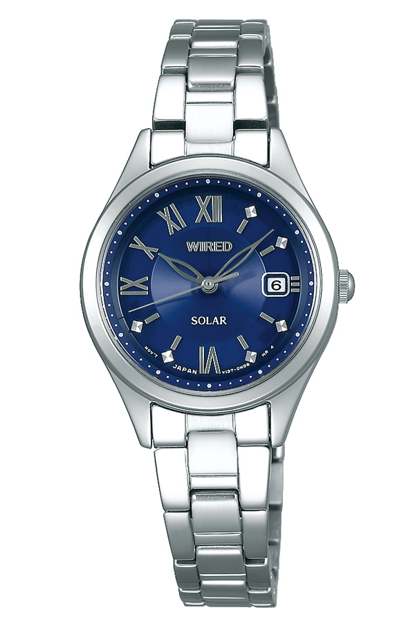 【楽天市場】セイコー ワイアード エフ ペアモデル ソーラー 時計 SEIKO WIRED f 腕時計 レディース ブルー AGED103
