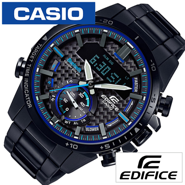 【楽天市場】カシオ エディフィス スマートウォッチ ソーラー 電波 時計 CASIO EDIFICE 腕時計 メンズ ブラック ECB