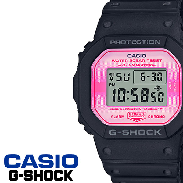 格安saleスタート メンズ Series Sakurastorm G Shock サクラストームシリーズ 腕時計 G Shock Casio 時計 ジーショック カシオ ピンク 受験 入試 プレゼント 人気 頑丈 ストップウォッチ アラーム Dw 5600 デジタル ファッション カジュアル 防水 ブランド Gショック