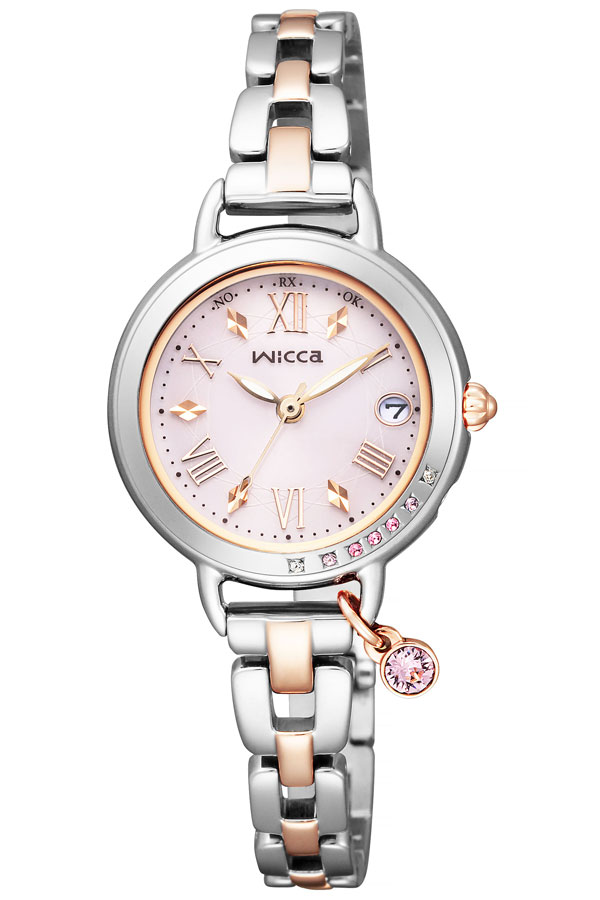 即納最大半額 楽天市場 シチズン ウィッカ ソーラー 電波 時計 Citizen Wicca 腕時計レディース ピンク Kl0 9 91 シンプル 限定 人気 ブランド アナログ ラウンド カレンダー かわいい ファッション カジュアル ビジネス プレゼント ギフト お祝い 冬 母の日 腕時計
