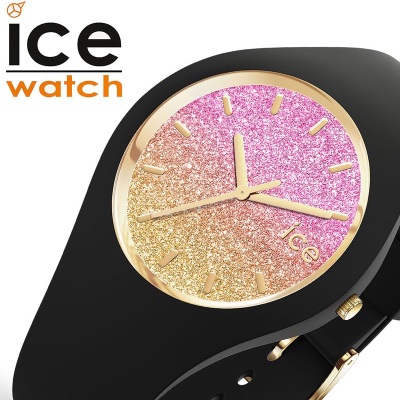 アイスウォッチ アイスロー マンゴー ミディアムサイズ 腕時計 ICEWATCH 時計 ICE lo MANGO メンズ レディース オレンジ ピンク イエロー 016905 女の子 男の子 おしゃれ ファッション かわいい カラフル キラキラ グラデーション プレゼント
